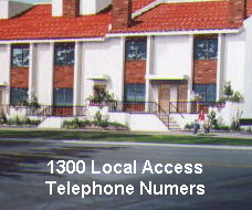 1300 Local Access Telephone Numbers